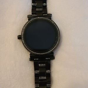Black Michael Kors Smartwatch